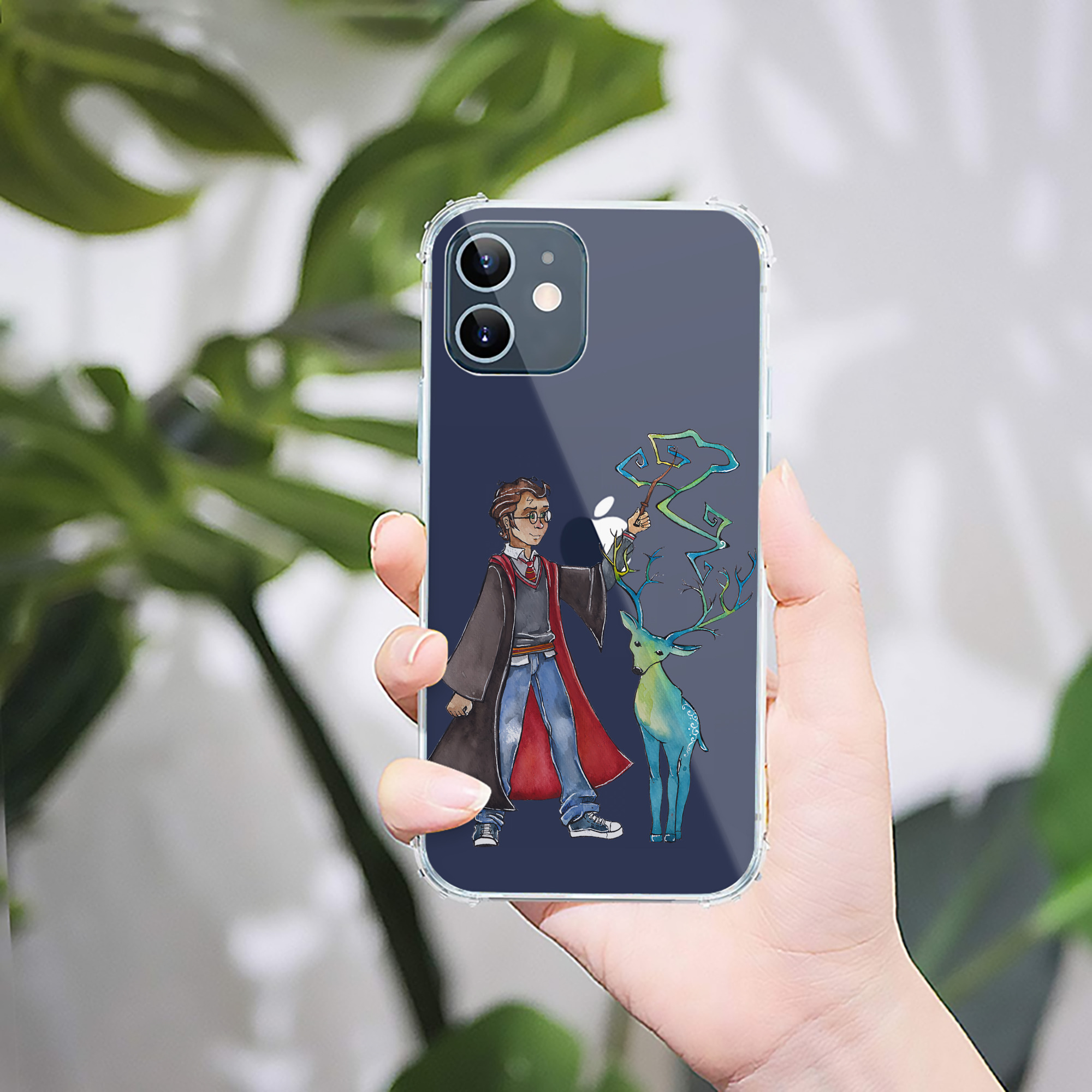 （画像用） Harry Potter ハリー・ポッターシリーズ 【iPhone 12シリーズ対応】透明スマホケース（クリアソフトケース）